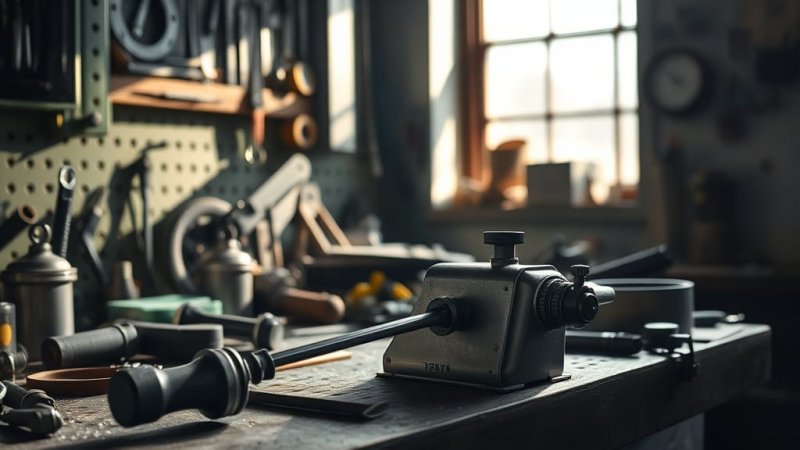 Early 1900s Green Brassline Rivet Lomar Wock